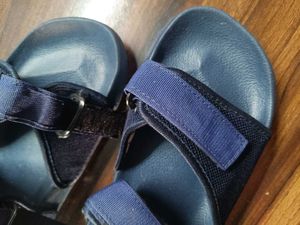 Blue Adjustable Sandals