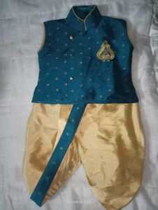 Sparsh Designer Dhoti-Jacket Set (Size 00)