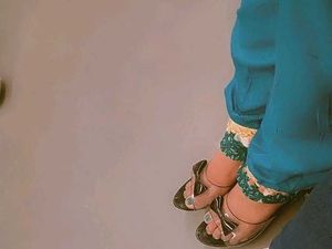 Black Transparent Sandal