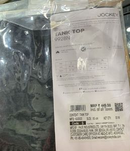 Jockey Tank Top 2pc Combo Size S