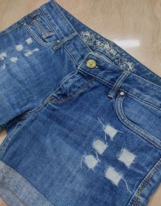 Denim Blue Shorts