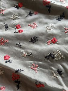 Grey Embroidery Kurta