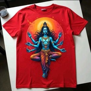 Red Shiva Graphic Tee