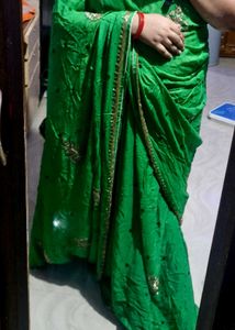 Beautiful Green Saree