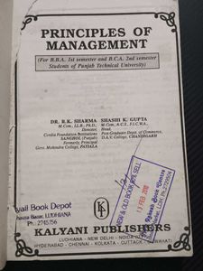 Principles of Management Textbook