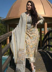 Elegant Printed Kurta Set