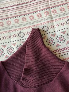 Striped Turtleneck Sweater