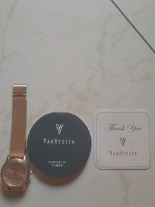 Van Heusen Rose Gold Watch