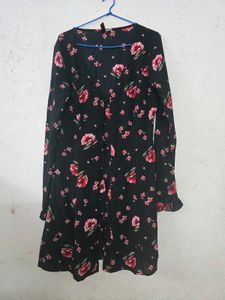 Floral Print Mini Dress