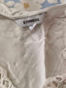 White Whomian Top