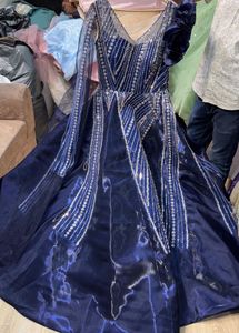 11 Gown Elegant designer Plum Evening