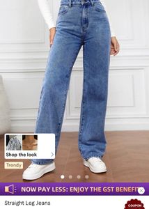 Stylish Straight Leg Jeans