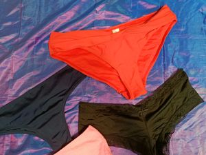 Panties Bundle Pack Of 4 Imported Stuff