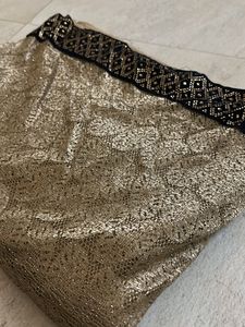 Embellished Ethnic Fabric Border