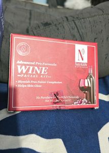 NutriGlow Wine Facial Kit - New