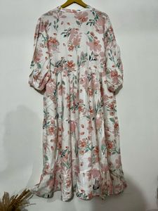 Floral Tiered Midi Dress