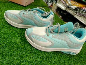 Stylish Aqua Sneakers