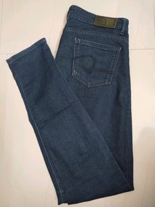 NAVY BLUE COTTON CHUDIDAR SKINNY JEANS