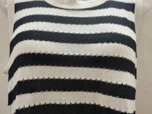Striped Knit Tank Top