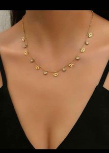 Gene Charms Necklace Anti Tarnish