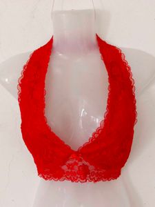 HOT RED BRALETTE