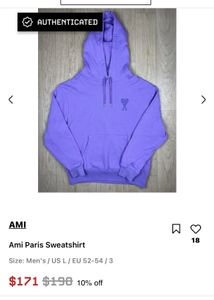Ami  Hoodie - Purple