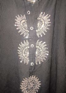 Elegant Striped Kurta