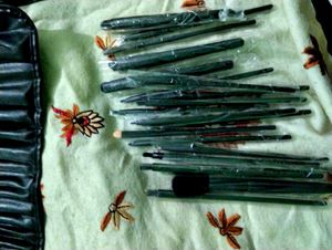 Makeup brushes and a free lipstick 💄