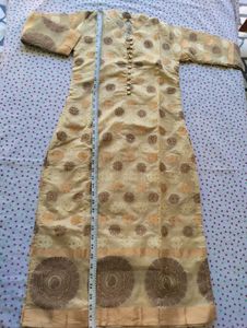 Cream Colour Kurta For Women