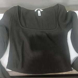 Ribbed Crop Top