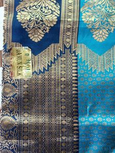 new multi colour saree