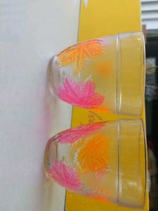 7 Peice Set Which Includes 2 Bowl, 4 Glass &amp; 1 Jug