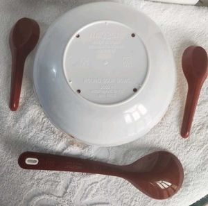 Floral Melamine Dinnerware Set