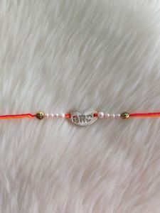Pure Silver Rakhi Bracelet