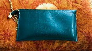 Pretty Black Clutch Sling Bag