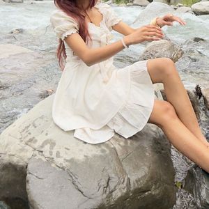 Cute White Mini Dress
