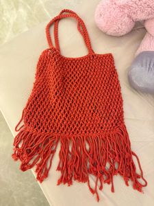 Handmade crochet Beach Shoulder Bag