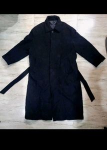 Men's Black Overcoat