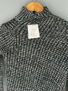 Stylish Knit Turtleneck Top