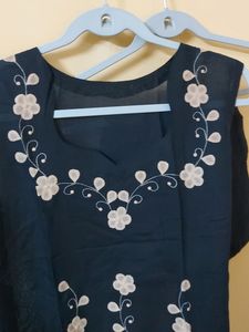 Tailor Stitched Dress| Faded Blank Colour With Dup