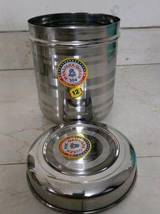 Stainless Steel Container, Set Of 3