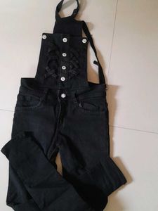 Black Dungree In New Condition🖤