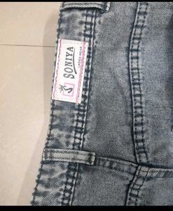 Grey Coloured Denim
