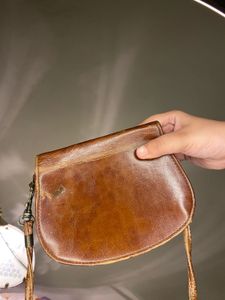 Fiorella Brown Crossbody Bag
