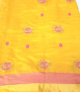 Boat Neck Blouse + Rich Look Saree
