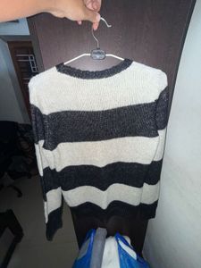 Striped Pullover Sweater