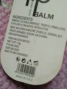 PINK LIPS(INSTANT CARE)AND CHERRY LIP BALM