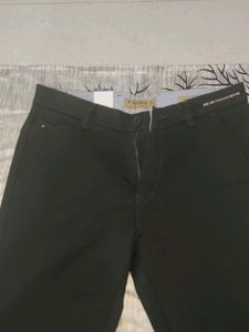 Slim Fit Black Trousers