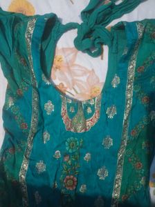 Teal Indian Salwar Kameez Suit