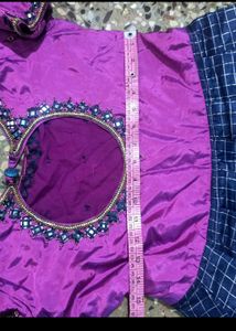 Organza Ethnic Dress  Royl Blue  Color With Dupatt